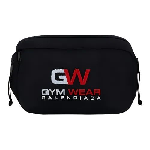 Balenciaga Nylon Wallet Men's Black