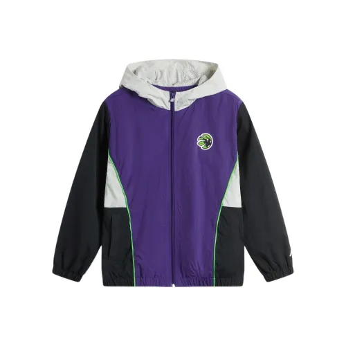 LINING YOUNG Куртка Basketball new Пурпурный Lakers Подростки