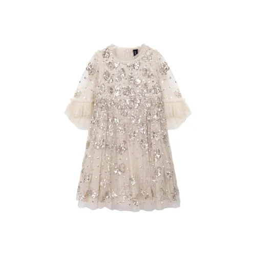 NEEDLE THREAD Юбка Бежевый Белый Женский