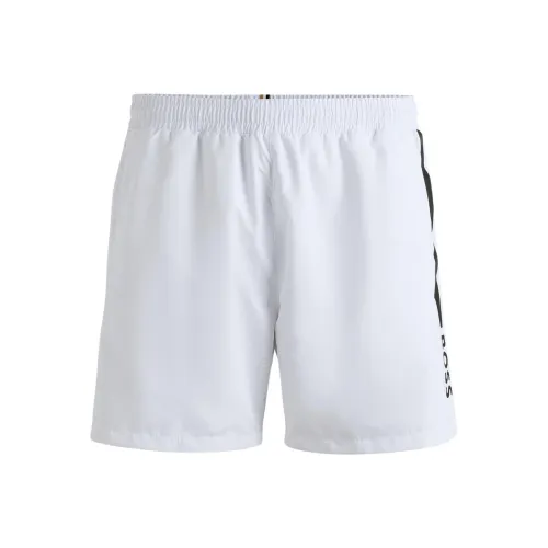 Hugo Boss Пляжные шорты Мужские Белые