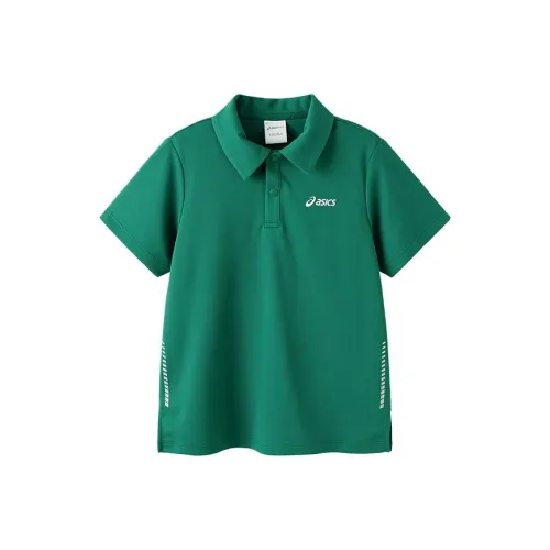 Asics Поло Sports Performance Зеленый 4017