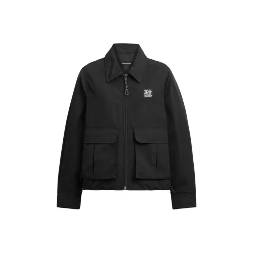 COACH SS25 Куртки и Пальто Унисекс Черный