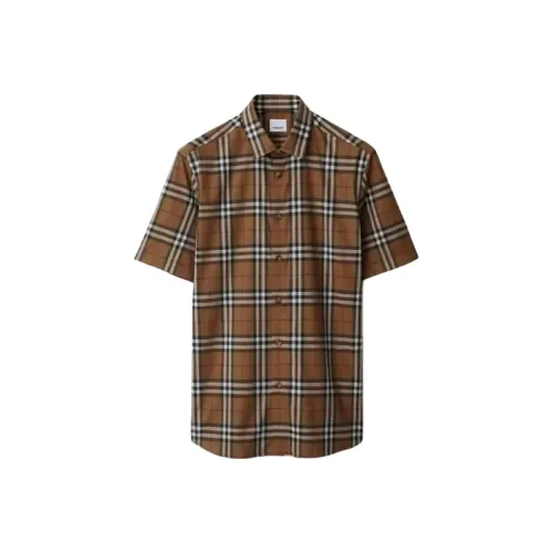 Burberry Khaki Мужские Рубашки