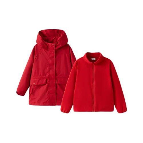 Balabala Ветровка Китайский Красный Детский