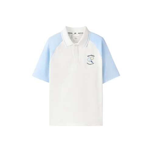 Skechers Kids Поло Бежевый PEAK Шар Темный Текстура 05BF Подростки