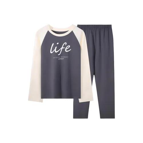 Montagut Домашняя одежда Серый Синий и Бежевый Абрикос Подростки
