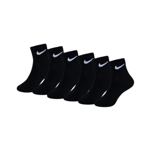 Носки Nike 6 пар 6 пар черные детские