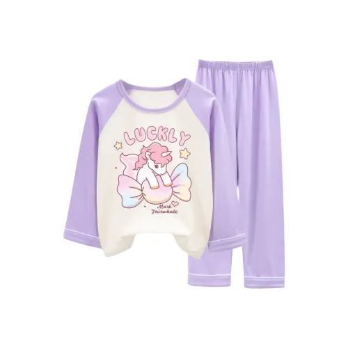 FAIRWHALE Домашняя одежда SS25 Фиолетовый Дети Возраст 3-7 лет