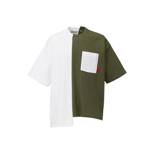 Onitsuka Tiger T-Shirt Унисекс Белый Хаки