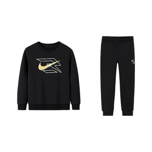 Nike Повседневная спортивная одежда 3Brand Глубокий черный Дети 3-7 лет