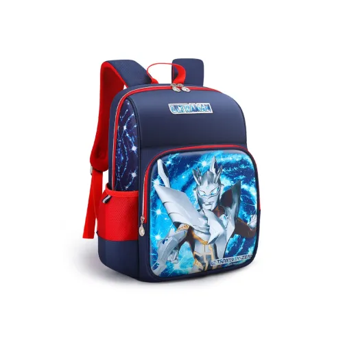 S.X ZEBRA Ультрамен Коллаборация Водоотталкивающая ткань Рюкзак Большой Детский Королевский синий