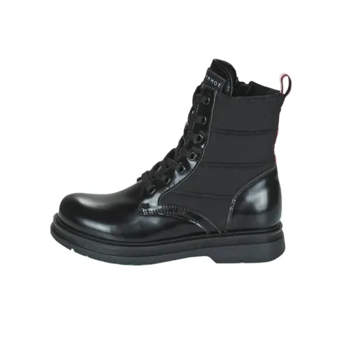 Tommy Hilfiger 12 см Мартин Ботинок 3 см Женский Черный