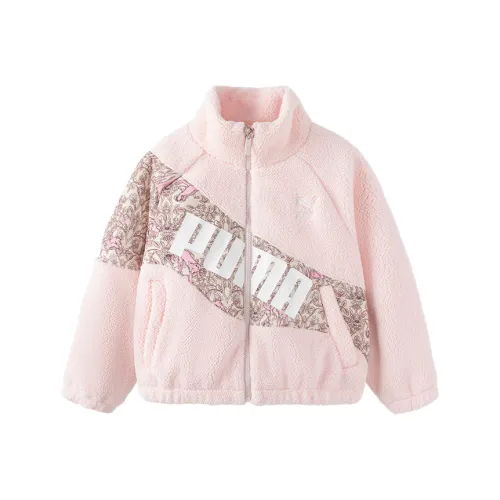 PUMA Бархат Feel Пальто Big Розовый Дети Возраст 3-7 лет