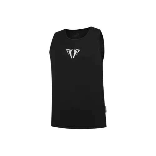 QIAODAN Мужские черные майки