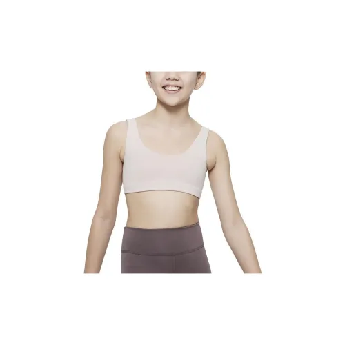 NIKE Бежевый Kids Бандо / Бюстгальтеры / Спортивные бюстгальтеры