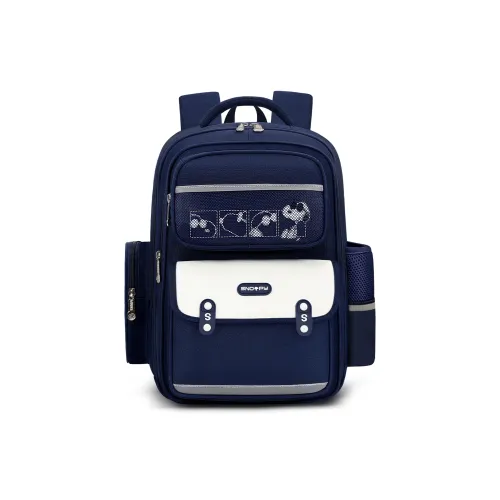 SNOOPY Полиэстер Студенческая Сумка Большая Детская Синяя Зеленая