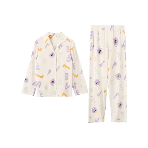 Red Bean Домашняя одежда Светло-облачно-белый Подростки