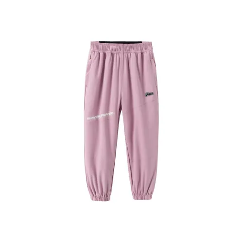 Asics Японский стиль Легкий тренд Повседневные штаны Подростки Фиолетовый