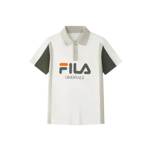 FILA KIDS Поло Cloud White Подростки