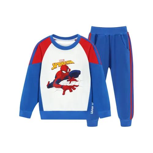 Disney Marvel Series Повседневная Спортивная Одежда Синий Дети Возраст 3-7 лет