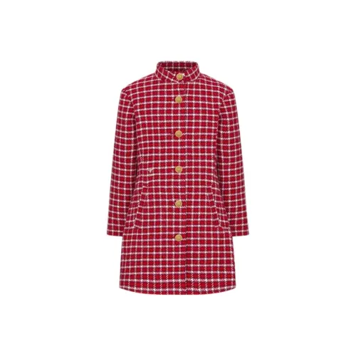 DIOR Красный Kids Шерстяное пальто