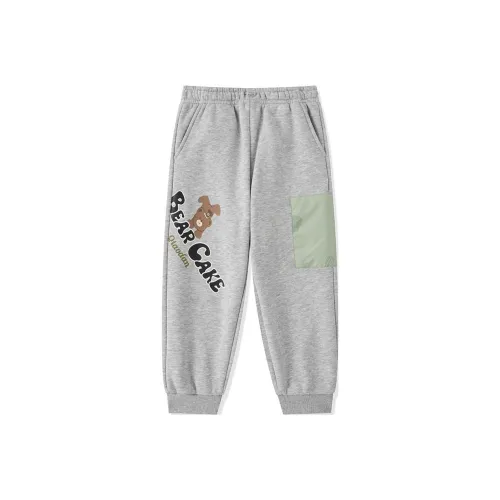 QIAODAN Брюки BC04 Светло-Пшеничный Серый Для детей 3-7 лет