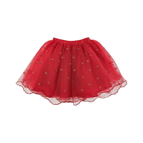 YOEHYAUL Юбка SS25 Красная для детей 3-7 лет