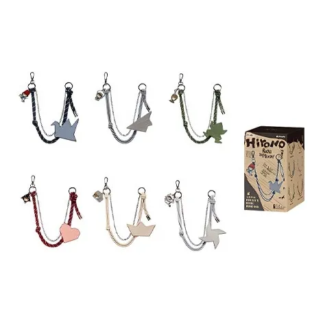 POP MART Hirono Echo Коллекция Цепь Модный Слепые Коробки Один Mystery Коробка Полная Коробка 6 Упаковок