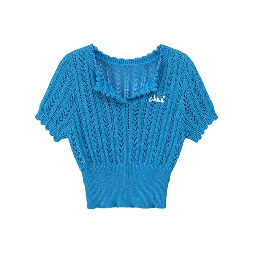 CHUU Электрический синий женский трикотаж