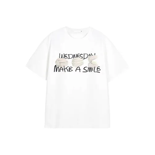 YEARNED Белая Унисекс Футболка