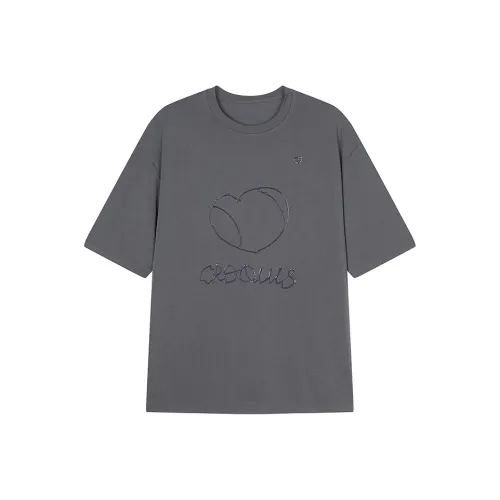 CROQUIS 046 Чугун Серый Мужская T-Рубашка