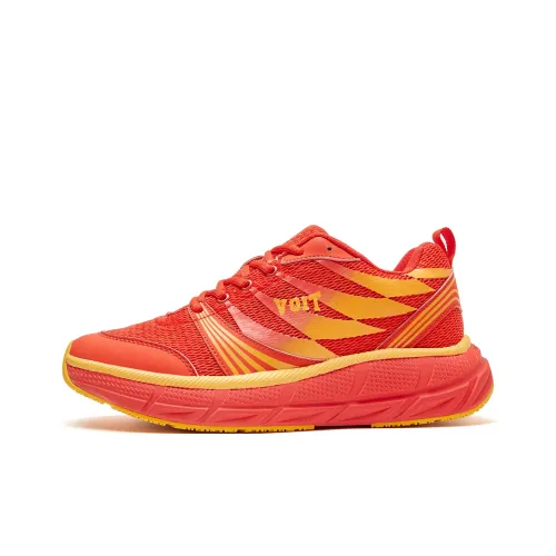 VOIT Беговые кроссовки Low Top Оранжевый Красный Унисекс