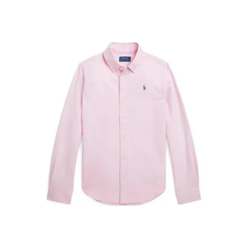 Ralph Lauren Розовые Рубашки для Детей