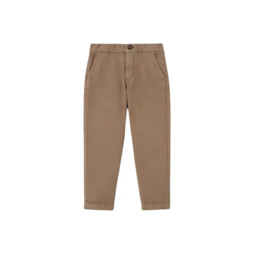 Loro Piana Дымчатый Древесный цвет Kids Брюки