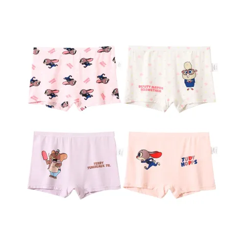 Disney Трусы 4 упаковки Изображение Цветной Детский