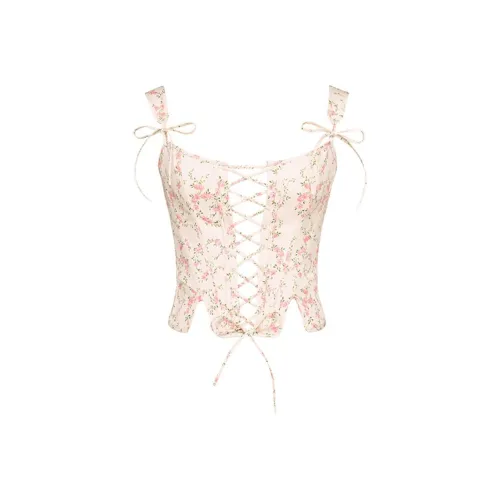 HOUSE OF CB Крем Женские Майки