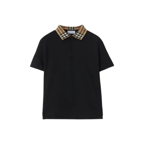 Burberry Черное Детское Поло