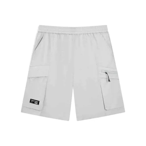 XTEP Sports Life Collection Яркие Лунно-серые Мужские Повседневные Шорты