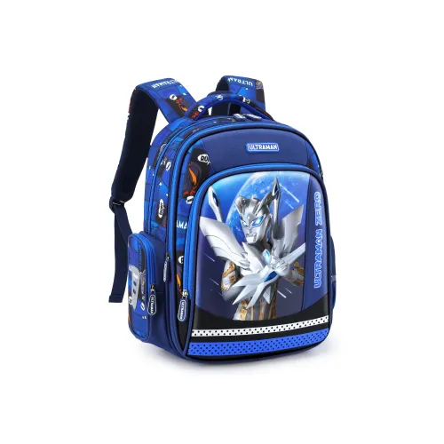 S.X ZEBRA Ultraman Collaboration Polyester Backpack Regular Children's Dark Blue