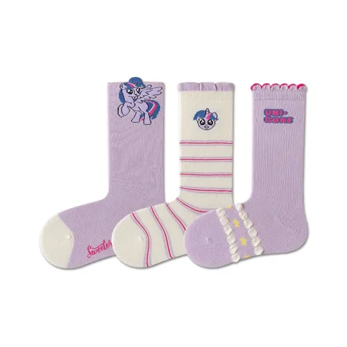 MY LITTLE PONY Носки 3 упаковки смешанные цвета для детей