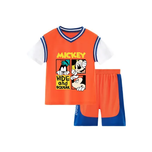 Disney Повседневная спортивная одежда Апельсин для детей 3-7 лет
