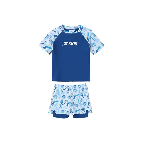 XTEP Детский купальник темно-синий для детей 3-7 лет