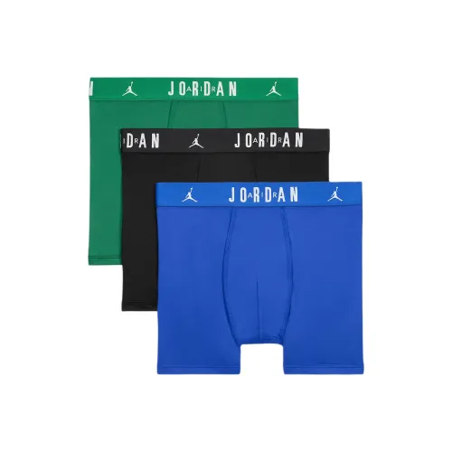 Jordan Flight Dri FIT Air Трусы 3 упаковки Гоночный синий Подростки