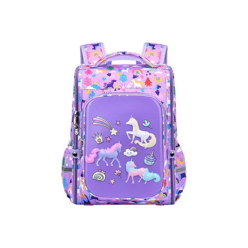 Сезам Бэби Oxford Fabrics Рюкзак Стандартный Унисекс Королевский Синий Небесный Синий Фиолетовый