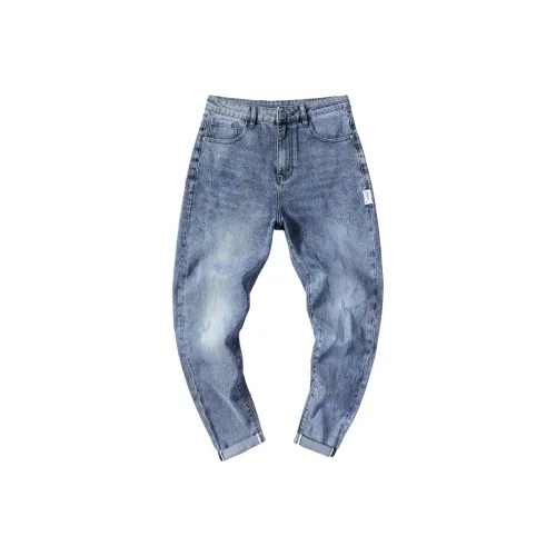 JUCY JUDY Синие Унисекс Джинсы