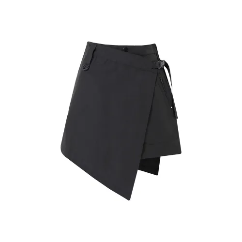 SOON FLOWER Карго Шорты Женские Черные