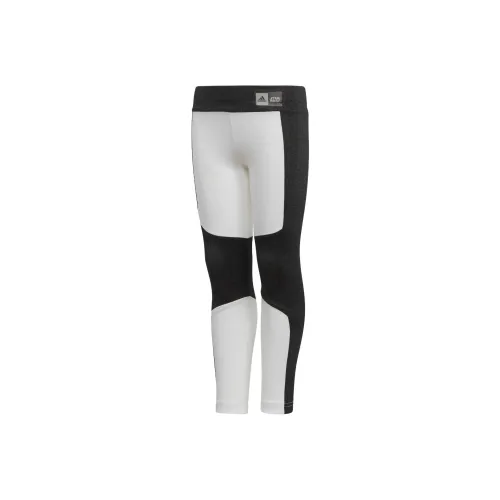 Adidas Брюки Star Wars Black Белый Дети Возраст 3-7 лет