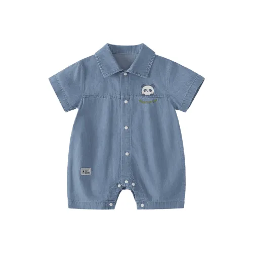 JELLYBABY Комбинезон Джинсовый Синий для Младенцев и Малышей