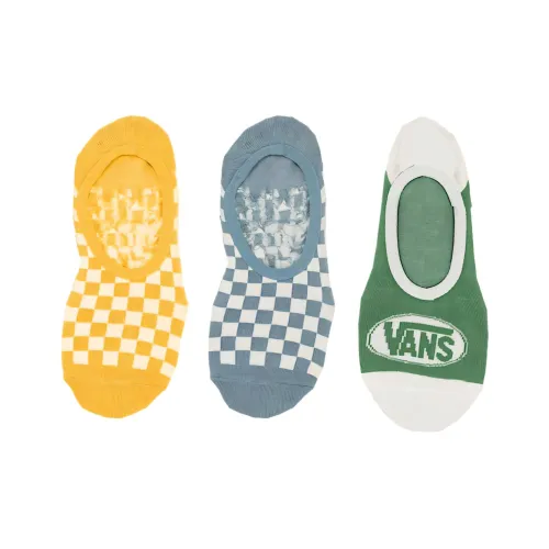 Vans Canoodle Носки 3 пачки Желтый Синий Зеленый Детский