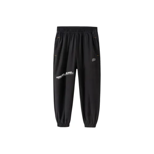 Asics Японский стиль Легкий тренд Повседневные штаны Подростки Черный